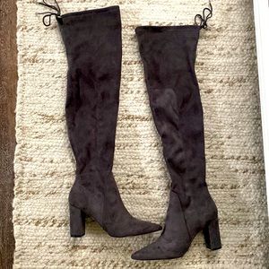 Marc Fisher over the knee suede boots